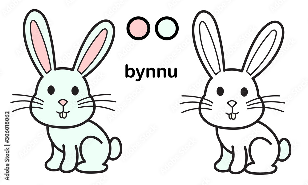 Easy drawing #drawing #rabbit #cute #kids #foryou #fyp | TikTok