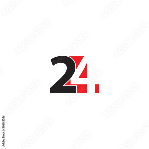 24 for 7 logo vector template eps for your company and industry purpose ready to use