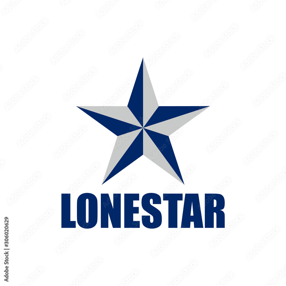 Simple Star Logo Design Graphic Icon Illustration Simple Star Logo Design Graphic Icon Illustration