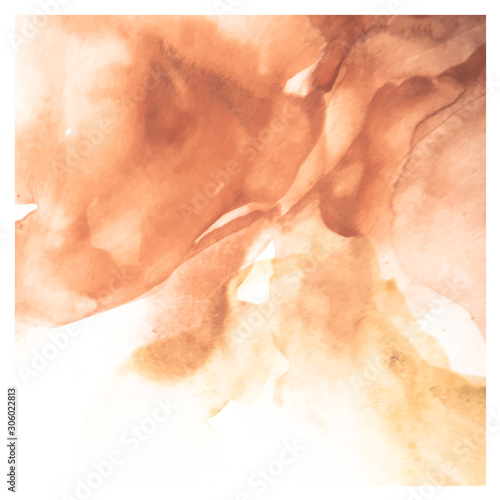 Vector hand drawn watercolor background. Creative  artwork . Template for card, poster, banner, print for t-shirt, patch.