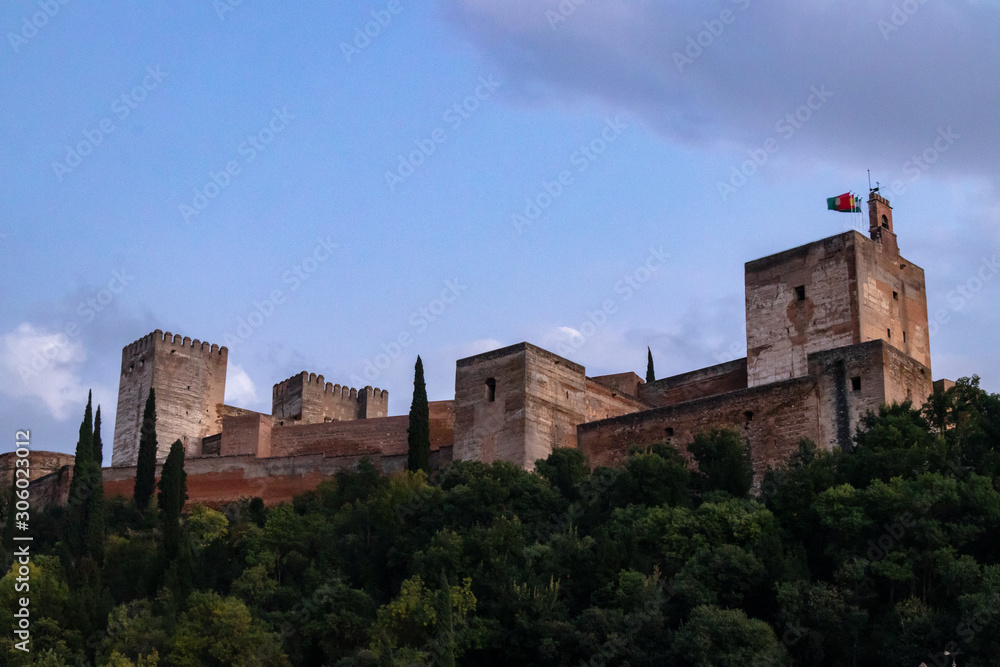 Castillo antiguo de Granada