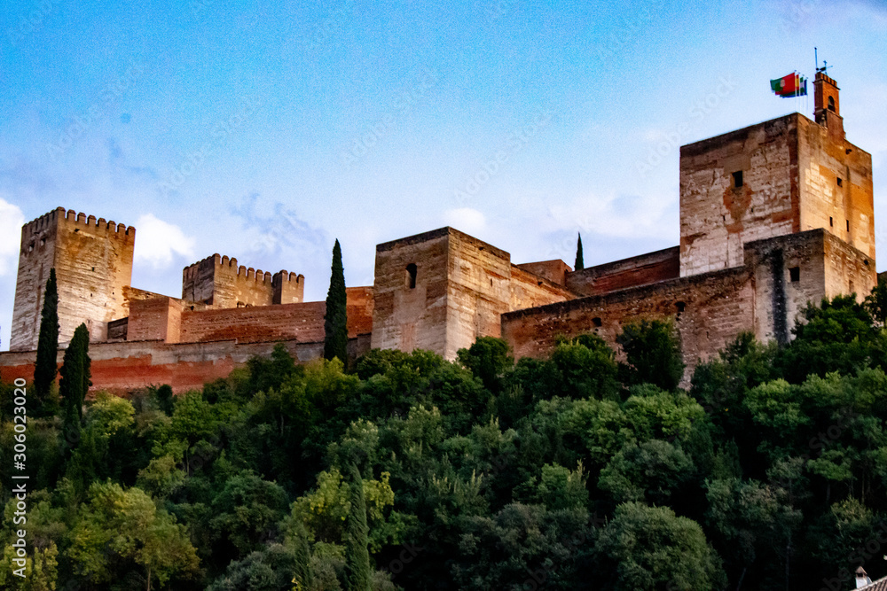 Castillo antiguo de Granada