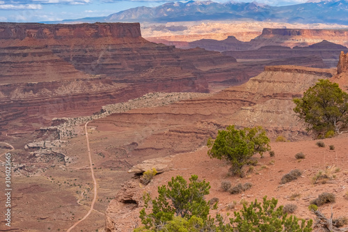 Canyonlands National Park, Utah, USA. Stunning canyons, mesas, and buttes eroded by the Colorado, Green and tributary rivers