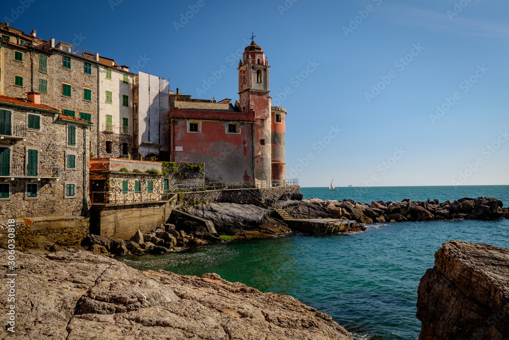 The sea village of Tellaro, Lerici, La Spezia gulf, Liguria, Italy The sea village of Tellaro, Lerici, La Spezia gulf, Liguria, Italy