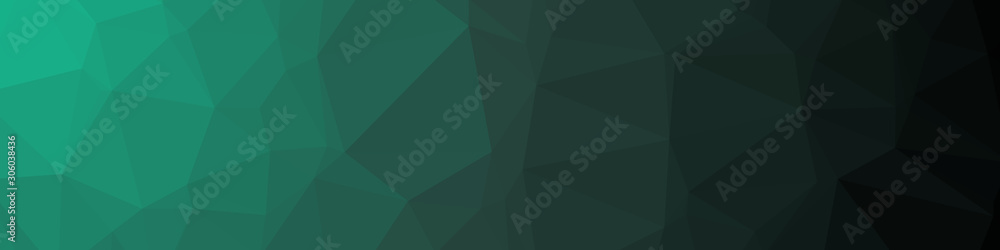 Fototapeta premium Color trianglify Computational Generative Art background illustration