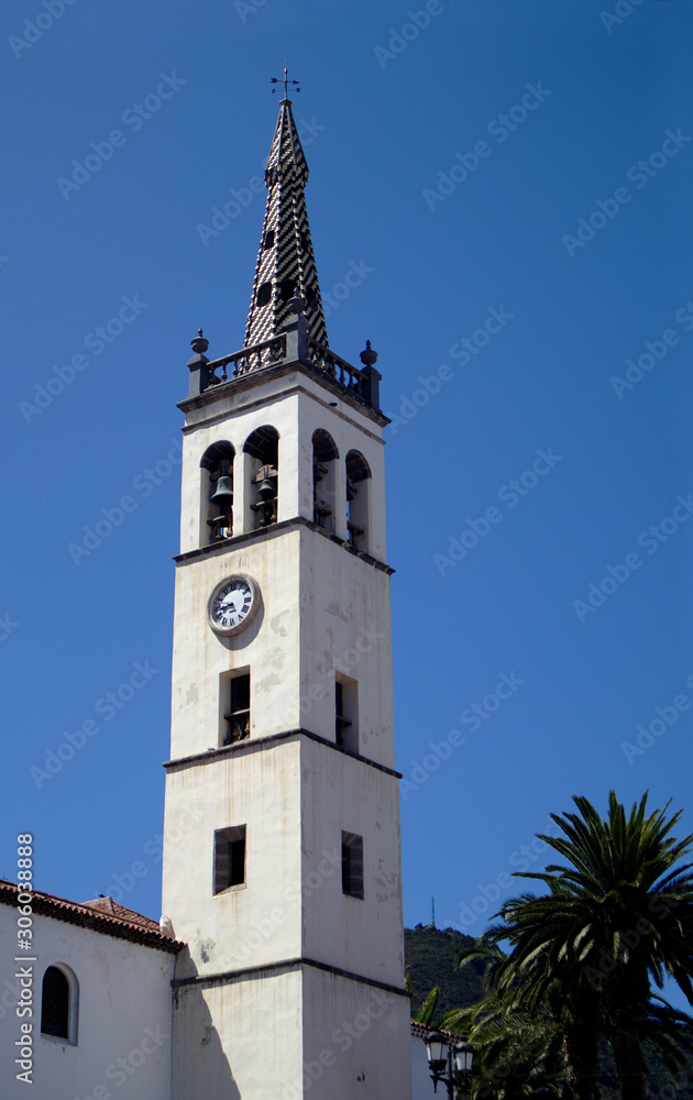 Bell tower of the Main Parish of the Apostle Santiago, Los Realejos