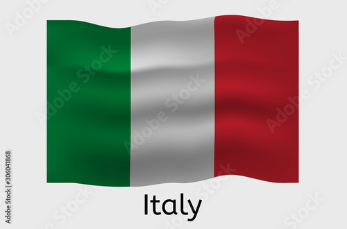 Free Download Italian flag icon, Italy country flag vector illustration - GFXLoad