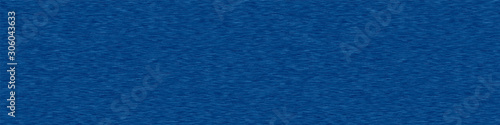 Seamless Banner Border Texture of Pixel Denim Blue Melange Marl Blend. Variegated Indigo Dye Color Edging. Dense Pixelated Noise. Disrupted Glitch Stripe Ribbon Trim Background. Vector EPS 10