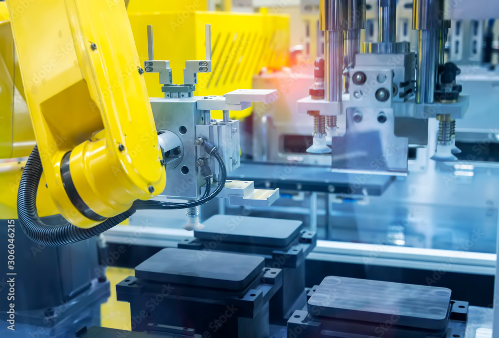 robotic screen protector film or glass cover in manufacture phone factory robotic screen protector film or glass cover in manufacture phone factory