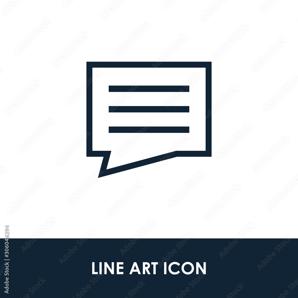 Bubble Chat Illustration Single Icon Design Vector EPS 10 Bubble Chat Illustration Single Icon Design Vector EPS 10