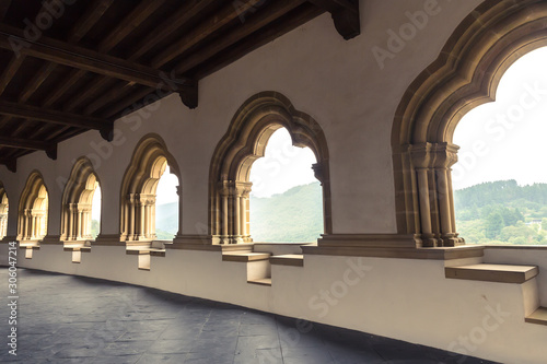 Conference room in old castle, Europe tourism