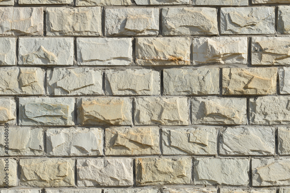 Fototapeta premium Brick and stone walls