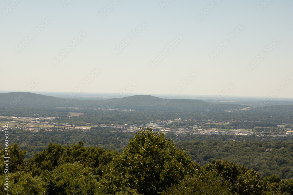Obraz premium view of the city of Huntsville Alabama