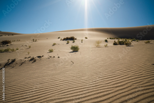 Eureka Valley sand dunes. Death Valley National Park  California