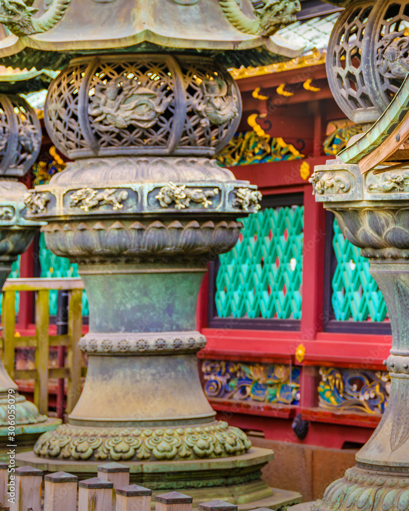 Tosho-Gu Temple, Ueno Park, Tokyo, Japan