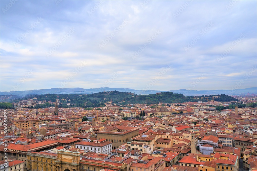 the duomo and the city of florence