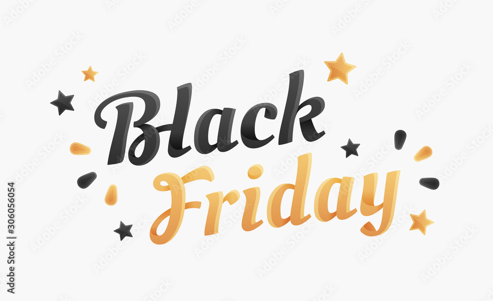 Black Friday - Bannière et logo Black Friday - Bannière et logo