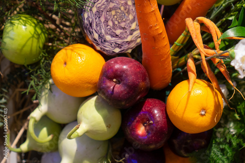 Various kinds of tropical f...
