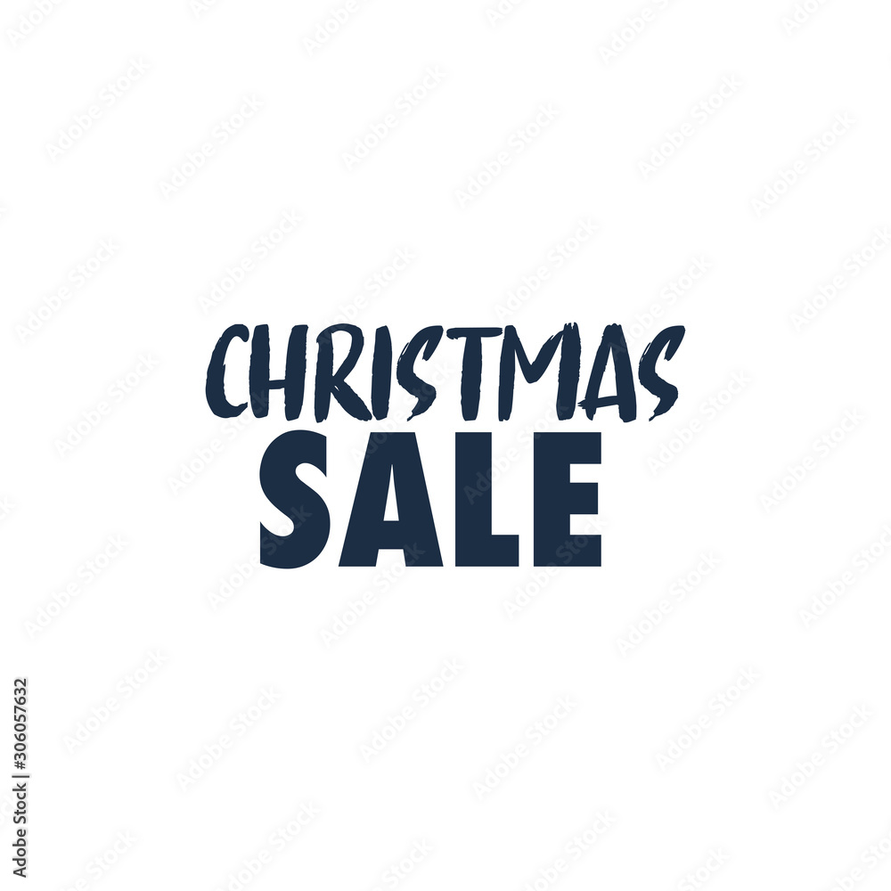 Christmas Sale Season. Xmas design template.