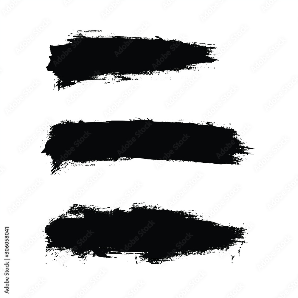 vector black brush stroke abstract background. vector black brush stroke abstract background.