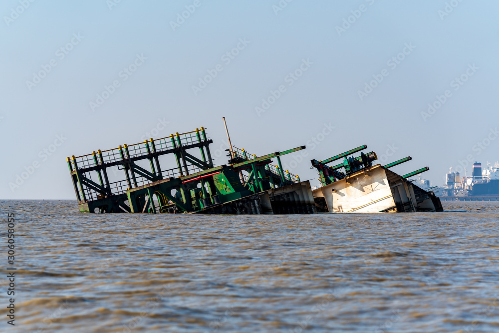 Ship Breaking Yard at Chittagong, Bangladesh