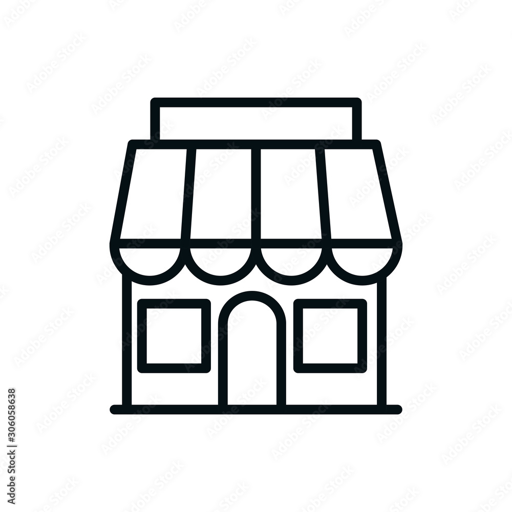 market store shopping line style market store shopping line style