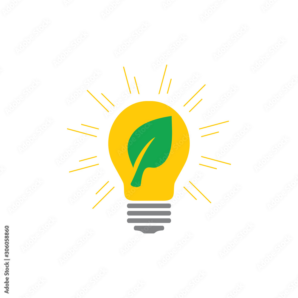 nature ecology idea symbol logo vector nature ecology idea symbol logo vector