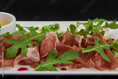 Famous Italian food Prosciu...