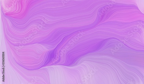 Fototapeta Naklejka Na Ścianę i Meble -  modern waves background design with orchid, plum and thistle color
