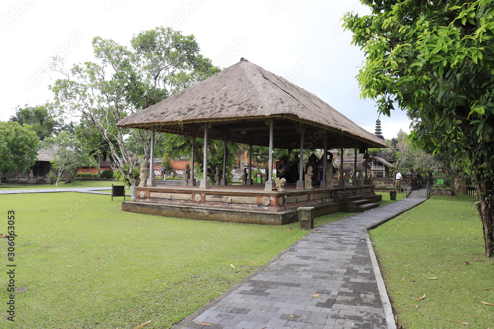 A beautiful view of Taman Ayun temple in Bali, Indonesia.