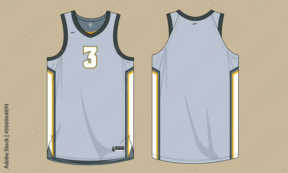 Free basketball jersey Vector File