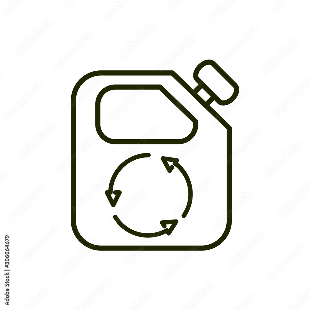 biofuel canister recycle environment ecology line and fill biofuel canister recycle environment ecology line and fill