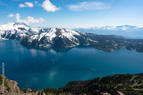 Fototapeta Naklejka Na Ścianę i Meble -  Garibaldi Lake in Garibaldi Provincial Park in British Columbia, Canada