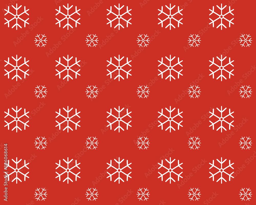 Christmas Holidays Snowflakes Pattern Christmas Holidays Snowflakes Pattern