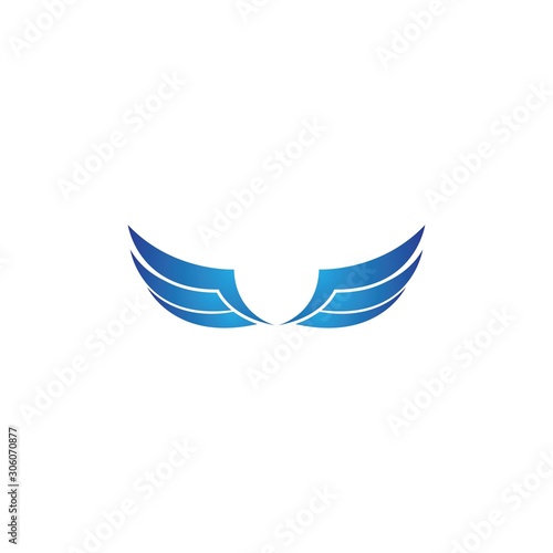Free Download Wing logo template vector icon design - GFXLoad