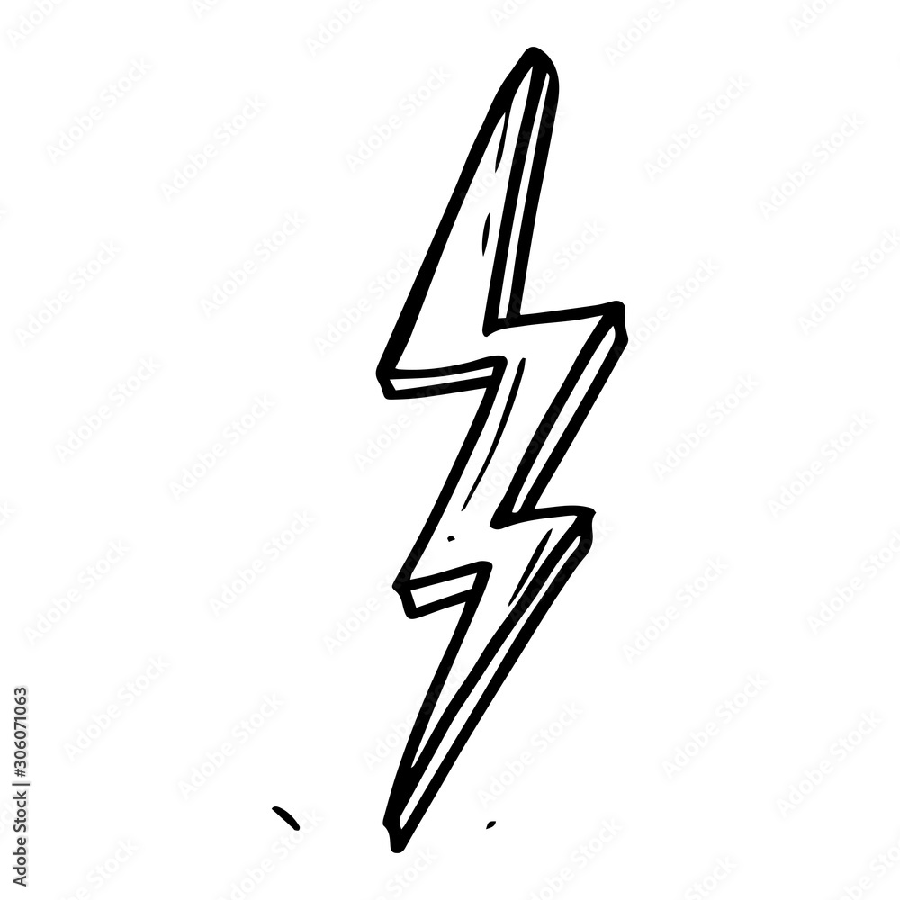hand drawn vector doodle electric lightning bolt symbol sketch illustrations. thunder symbol doodle icon .design element isolated on white background hand drawn vector doodle electric lightning bolt symbol sketch illustrations. thunder symbol doodle icon .design element isolated on white background
