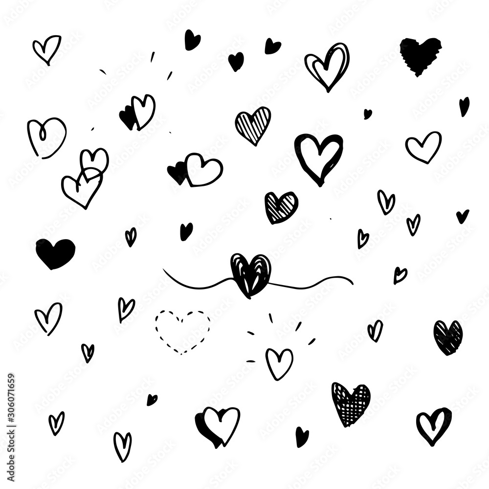 Heart Sketch Love Symbol Pencil Drawing Romantic Illustration Stock  Illustration  Download Image Now  iStock