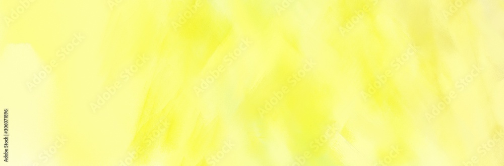 Fototapeta header abstract brushed background with pastel yellow, khaki and lemon chiffon color and space for text or image