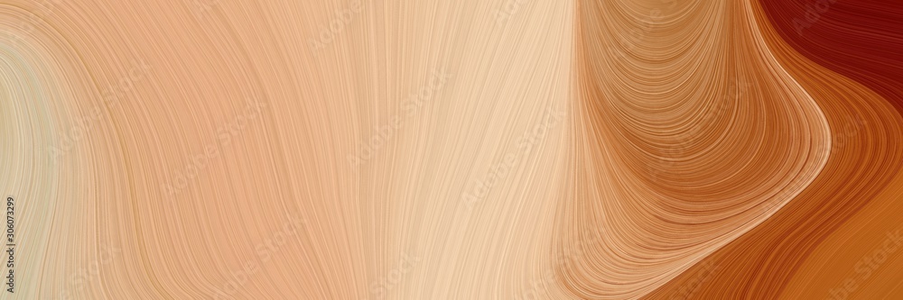 banner modern curvy waves background illustration with burly wood, saddle brown and coffee color banner modern curvy waves background illustration with burly wood, saddle brown and coffee color