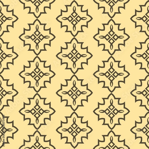 PrintIllustration.computer graphics.Pattern, geometric pattern, geometric design, fabric pattern. photo