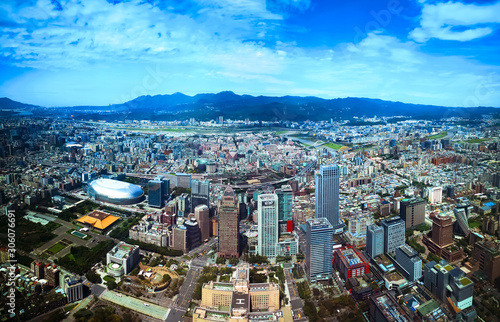 blue tower viwe lanscape picture