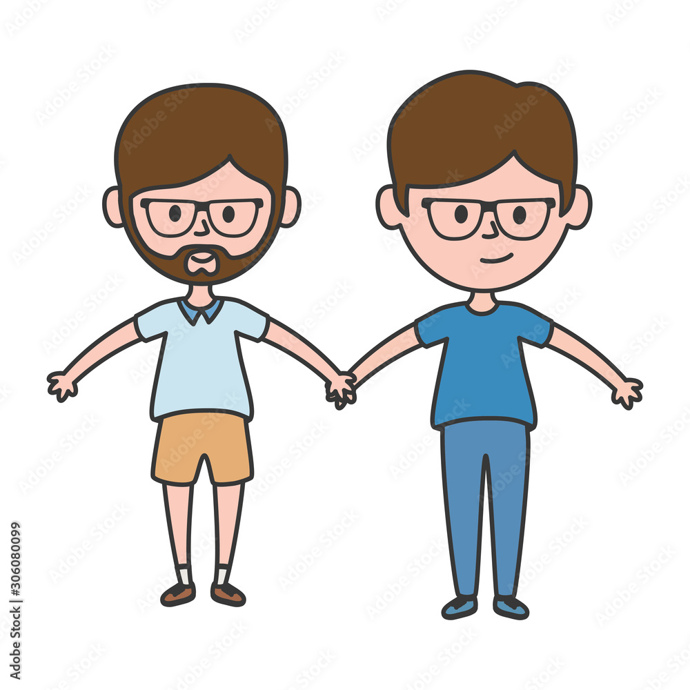 Isolated avatar men vector design Isolated avatar men vector design
