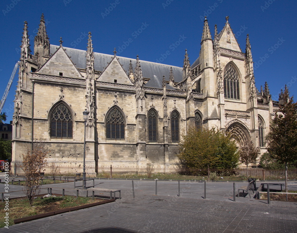 Basilica Saint-Michel in Bordeaux,France