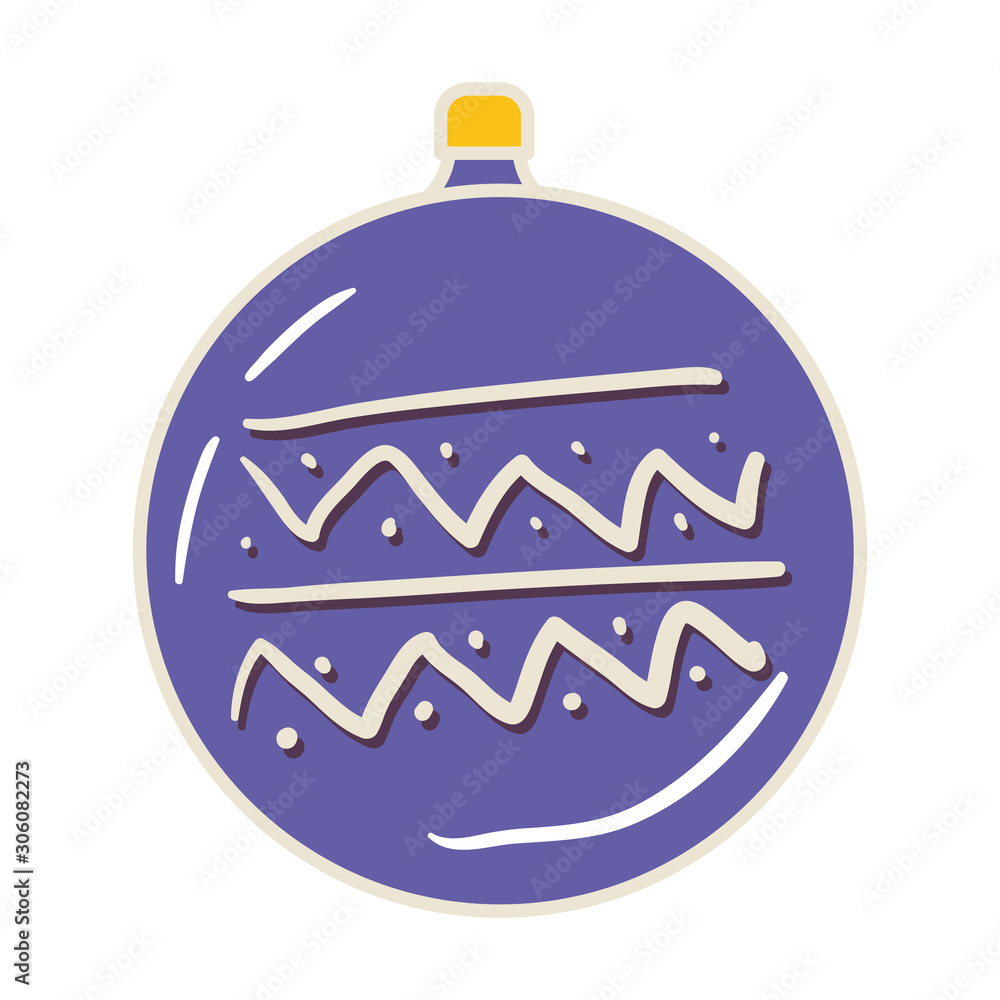Merry christmas sphere vector design Merry christmas sphere vector design