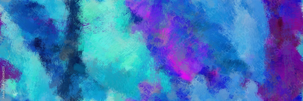 art illustration painted brush with steel blue, medium turquoise and indigo color art illustration painted brush with steel blue, medium turquoise and indigo color