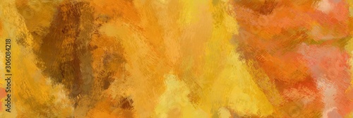 powerful illustration drawing with bronze, chocolate and saddle brown color