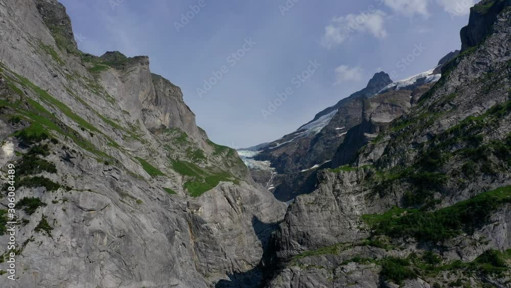 The Alps of Switzerland - flight over the Swiss landscape - aerial photography The Alps of Switzerland - flight over the Swiss landscape - aerial photography