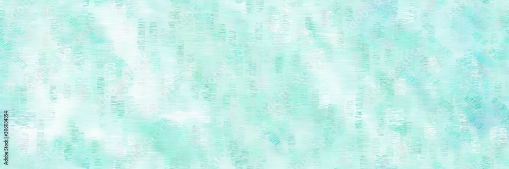 background illustration painted brush with pale turquoise, alice blue and aqua marine color