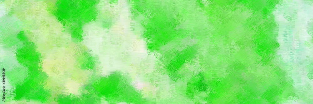 artwork design painted art with light green, pastel green and lime green color