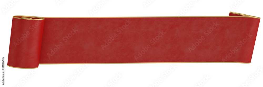 3D Ribbon Banner Isolated on white background. 3d illustration 3D Ribbon Banner Isolated on white background. 3d illustration